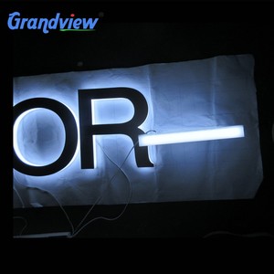 Letras Gigantes 3D de Acero Inoxidable con Iluminación LED para Tiendas y Oficinas, Letrero Electrónico - Product Image 4