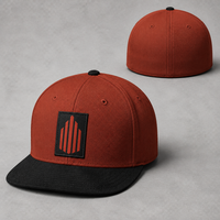 Cappello da Baseball Strutturato a 6 Pannelli Stile 59 con Etichetta Personalizzata, Streetwear Urbano Gotico con Ricamo 3D e Visiera Curva