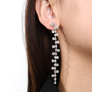 Dazgirl <span class=keywords><strong>promare</strong></span> ต่างหูพลอยเทียมคริสตัลสำหรับงานเลี้ยง2023สำหรับวันวาเลนไทน์ - Product Image 4