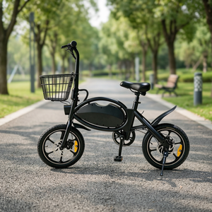T8 Rear <b>Hub</b> Motor Bike Brushless Aluminum Alloy Frame with 20 Inch Wheel 500W 48V Lithium Battery <b>Power</b> Supply LCD Display - Product Image 3