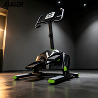 Mesin Cardio EMS Self-Generating AUGER Commercial Lateral Elliptical Trainer untuk Gym AUGER