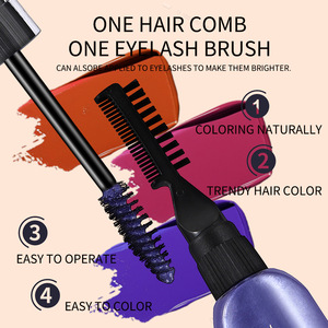 Crema Colorante Temporanea per Capelli Effetto Glitter Metallizzato Arcobaleno ad Asciugatura Rapida, Colore Istantaneo Monouso Multicolore, Gessetto per Capelli Idrosolubile - Product Image 3