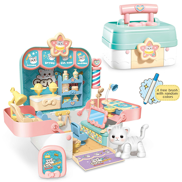 Пластиковая коробка для хранения игрушек