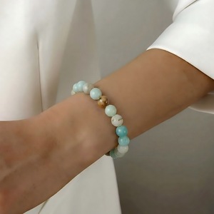 Natural Stone <b>Beaded</b> <b>Bracelet</b> 8mm Confidence Love Wisdom Passion Women's Jewelry Gift - Product Image 2
