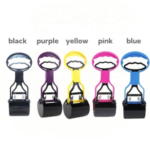 Venta al por mayor de plástico portátil para caca de perro de mango largo de plástico de mano para caca de perro para perros - Product Image 3