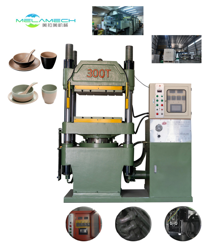 MelaMech 300 Ton Automatic Melamine Tableware