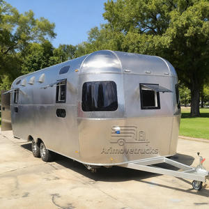 Camion de restauration mobile mignon pour snacks, barbecue, pain, churros, thé, jus et milkshakes, avec terrasse - Product Image 3