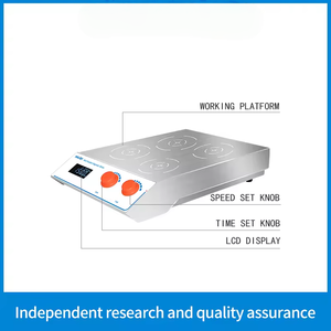 เครื่องกวนสารแม่เหล็กแบบสแตนเลส Veidt พร้อมจอ LCD รองรับการปรับแต่ง OEM เครื่องกวนสารแม่เหล็กความเร็วต่ำ 6 ตำแหน่ง - Product Image 3