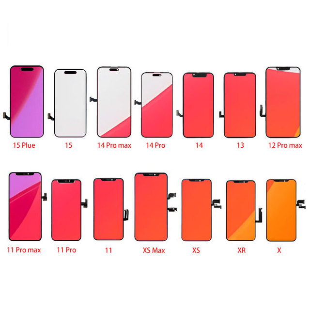 Factory Wholesale Replacement Mobile Lcd Screen for iPhone Lcd Screen for iPhone X 11 12 13 14 15 16 X XR Lcd Phone Display
