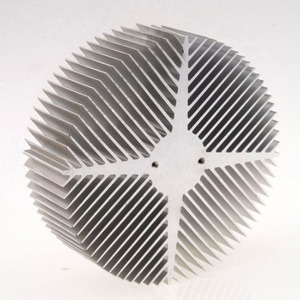 6000 loạt công suất cao Vòng hướng dương tản nhiệt nhôm ép đùn dẫn tản nhiệt hồ sơ 6063 các nhà sản xuất - Product Image 5