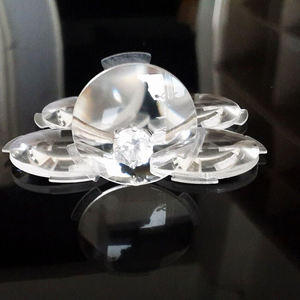 Kingopt 아크릴 구글 판지 <span class=keywords><strong>VR</strong></span> 렌즈 양면 볼록 25mm 3D 45mm 초점 거리 렌즈 3 개 플랩 - Product Image 3