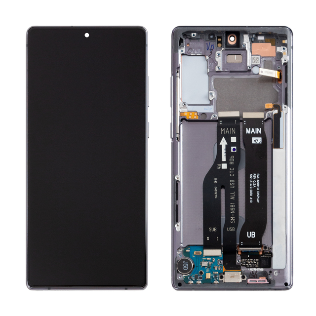 SM-N980F N980F/DS 100% Tested Soft OLED Lcd for Samsung Note 20 Display Touch Screen Digitizer Panel Assembly for Galaxy Note 20