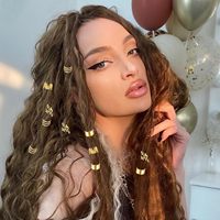 Set di 40/70/80 Pezzi di Anelli per Capelli Misti, Perline per Dreadlocks, Clip per Trecce, Accessori di Lusso per Parrucche da Donna, Cerchi Vuoti Fai-da-Te