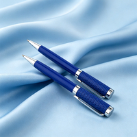 Stylo bille multi-couleurs en métal torsadé 0,7 mm, motif diamant, logo gravé personnalisé, encre bleue/noire, cadeau d'affaires pour le bureau