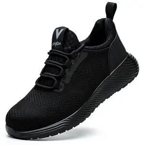 Professional Factory Sport Men Steel Toe Work Shoe Safety Shoes Sports With Your Own Logo