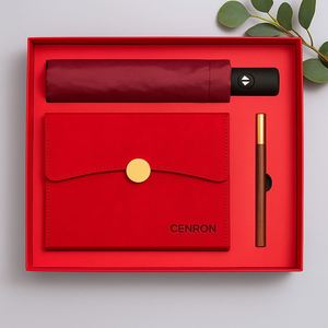 Kit de Regalo Promocional: Paraguas + Bolígrafo + Cuaderno, Exposición de Marca, Pedido Mínimo Bajo - Product Image 2