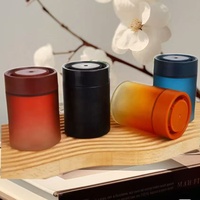 Bouteille de parfum vide noir bouteille en verre de parfum de voiture 200ml 6oz bouteille de diffuseur vide verre pour voitures