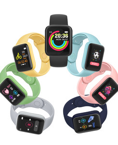Y68 D20 สมาร์ทนาฬิกา Fitpro หน้าจอสัมผัสผู้ชายผู้หญิงความดันโลหิตฟิตเนสติดตามสร้อยข้อมือนาฬิกาสมาร์ทกีฬานาฬิกาSmartwatch - Product Image 2