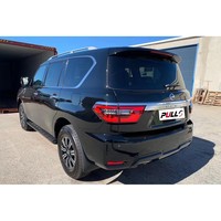 Accessoires de voiture adaptés à Nissan Patrol Y62 2010-2019 Mise à niveau au style 2020 Contient pare-chocs avant et arrière avec calandre capot