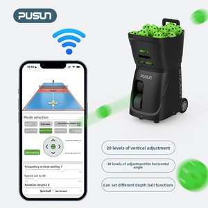 Máquina Inteligente <span class=keywords><strong>para</strong></span> Servir Pelotas de Pickleball, Modelo PP-Smart <span class=keywords><strong>2022</strong></span> Otoño, Entrenador Automático de Servicio, Velocidad Ajustable, Entrenamiento Individual - Product Image 3