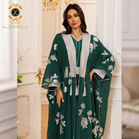 Nouvelles conceptions de jalabiya égyptienne Zaynab, abayas et burqas pour femmes, abayas de Dubaï avec perles, robes musulmanes pour femmes