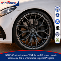Jantes forgées monobloc personnalisées en satin premium, couleur bronze, à 5 branches en Y, 5x112, pour Mercedes Benz Classe E W213 W214