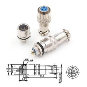 Gweike Cloud Rotary Cable-Pro Pro II NOX RF Uyumlu Havacılık Fişi/Soketi XS8/XS9/XS10/XS12 PVC 2/3/4/5 Çekirdekli Motosiklet için - Product Image 6