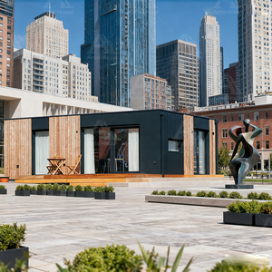 Lüks prefabrik Modern Villa 20ft 40ft taşınabilir prefabrik özelleştirilmiş hafif çelik çift iki katlı konteyner ev tasarımı - Product Image 2