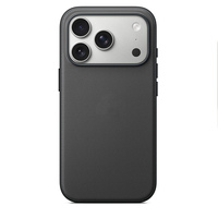 Coque de téléphone avec bouton de contrôle de caméra animé magnétique pour iPhone 17 Pro, coque en tissu technique TechWoven pour iPhone 17 Pro Max
