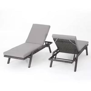 เก้าอี้ไม้ไผ่ทรงดวงจันทร์สไตล์โมเดิร์นสำหรับสวนสระว่ายน้ำลานบ้านเตียงอาบแดดเฟอร์นิเจอร์พักผ่อนกลางแจ้งสำหรับรีสอร์ทโรงแรมและชายหาดเลานจ์ - Product Image 2