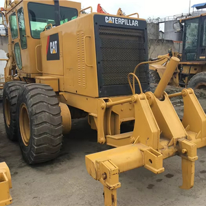 Niveleuse sur pneus Caterpillar 12H d'occasion avec moteur, 229 heures, bon état, testée et inspectée, matériel de construction - Product Image 1