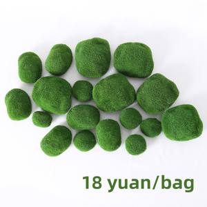 Lumut Palsu Lumut Hijau Simulasi Batu Lumut Alat Peraga Fotografi Dekorasi Lansekap Bonsai Dekorasi Dinding Rumah & Luar Ruangan - Product Image 3