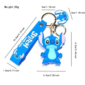 <span class=keywords><strong>Llavero</strong></span> 3D Kawaii de Anime, Colgante de Dibujos Animados, <span class=keywords><strong>Llavero</strong></span> de <span class=keywords><strong>Lilo</strong></span> <span class=keywords><strong>y</strong></span> <span class=keywords><strong>Stitch</strong></span> para Mochila, Bolso o Coche - Product Image 4