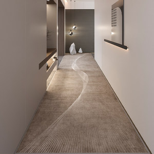 Tapis de couloir long haut de gamme tissé à la machine, antidérapant, résistant à la saleté, sans lavage, personnalisable, pour hôtel et usage domestique - Product Image 6