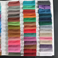 Tissu en crêpe de microfibre taffetas, poly polyamides, polyester et nylon bicolore