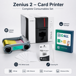 Stampante per Card Plastificate di Grande Successo Evolis Zenius 2 300dpi a Singolo Lato per Tessere ID in PVC - Product Image 4
