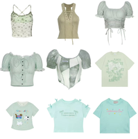 T-shirt imprimé polyvalent et tendance pour femme, col rond, manches courtes, respirant, en polyester/coton, haute qualité, vente chaude