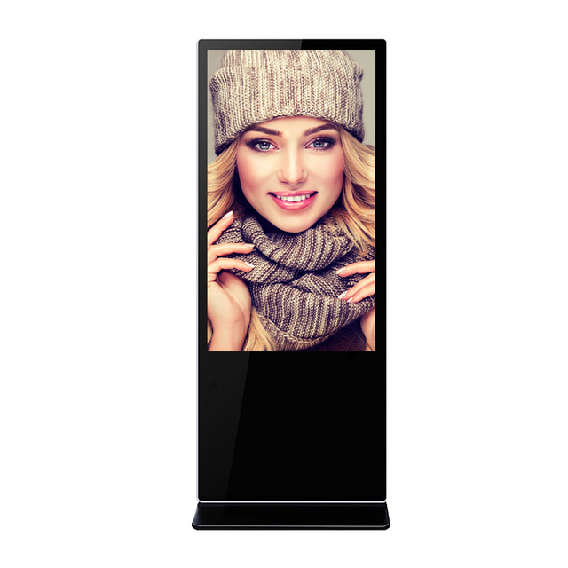 Weier 43/49/55/65 Inch Floor Standing Digital Signage Shopping Mall Kiosk Advertising Players