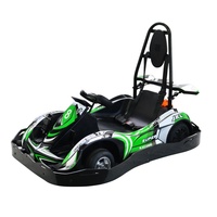 Go Karts Eléctricos de Carreras de Alta Velocidad con Doble Motor para Adultos, 1500W, Control Remoto y por Aplicación, Temporizador de 5/10 Minutos, Experiencia de Karting