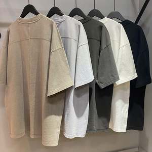 Camiseta de Hombre Oversize de Algodón 100% Personalizada, Tejida con Impresión Digital de Alta Calidad, 270 g/m² - Product Image 2