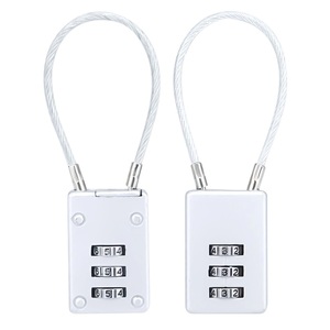 <span class=keywords><strong>Cadenas</strong></span> à combinaison portable à 3 chiffres 8050, antivol, pour <span class=keywords><strong>casque</strong></span> de <span class=keywords><strong>moto</strong></span>, bagages, sac à dos - Product Image 6