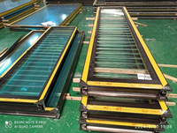 Ventanas y puertas de aluminio personalizadas modernas de fábrica AS2047, ventanas con marco de aluminio fijo ajustable, persianas, ventanas de aluminio