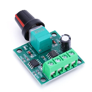 Pwm Dc Motor <b>Speed</b> <b>Controller</b> 12V 2A With Switch Function 1803BK - Product Image 1
