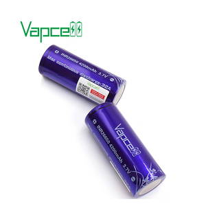 Vapcell-batterie lithium rechargeable, 26650, 26650 mah, 32a, 4200, contrôlée par mooch, 26650 - Product Image 1