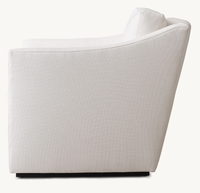 OLIVER meubles de jardin de patio haut de gamme fauteuil de pente en tissu créatif chaise de canapé rotative simple moderne pour salon