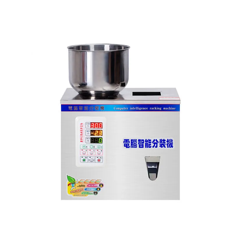 2-200g piccola macchina imballatrice dosatrice per il riempimento del filtro del sacchetto di caffè della capsula di alimentazione del caffè intelligente