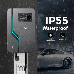 เครื่องชาร์จติดผนังสำหรับรถยนต์ไฟฟ้า 7kw 6.6kw รุ่นใหม่ พร้อมหน้าจอ LCD ขนาด 4.3 นิ้ว รองรับ OCPP1.6 รับผลิตแบบ OEM ODM - Product Image 4