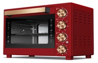 Four électrique domestique de 38l à 150l en gros d'usine four multifonction en acier inoxydable avec deux plaques chauffantes