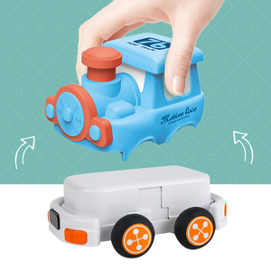 Voiture télécommandée pour bébé 27mhz 2 canaux Jouet de <span class=keywords><strong>train</strong></span> RC Jouet en vinyle Jouet anti-collision <span class=keywords><strong>Train</strong></span> pour enfants - Product Image 5