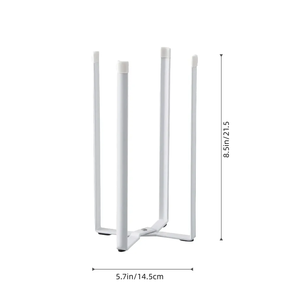 주방 멀티 에코 스탠드-다기능 비닐 봉투 홀더 접이식 물컵 거꾸로 배수 랙